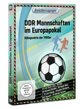 Lade das Bild in den Galerie-Viewer, Direktübertragungen - DDR Mannschaften im Europapokal: Höhepunkte der 1980er Jahre (2 DVD)
