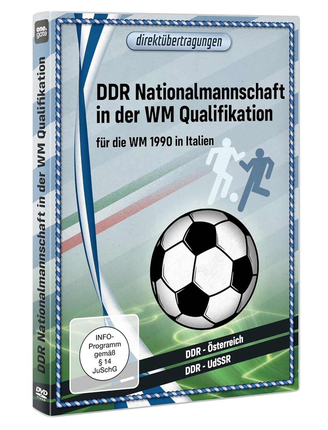 Direktübertragungen - DDR Nationalmannschaft in der WM-Qualifikation für die WM 1990 in Italien (DVD)