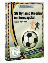 Lade das Bild in den Galerie-Viewer, Direktübertragungen - SG Dynamo Dresden im Europapokal: Saison 1984-1985 (DVD)
