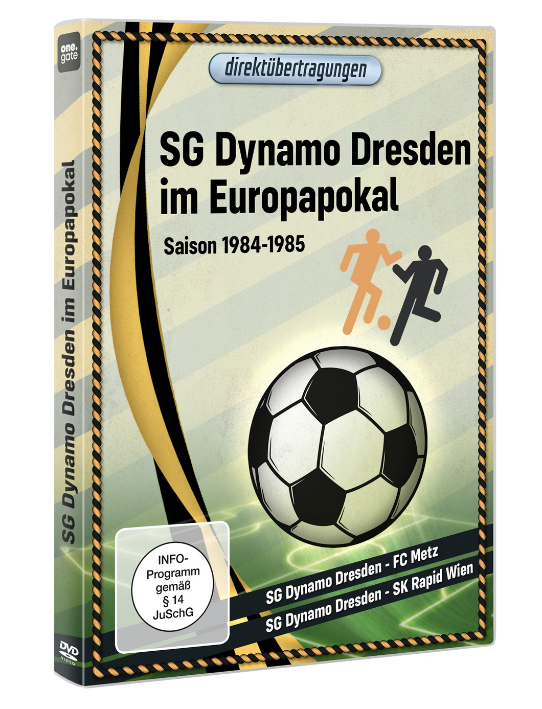 Direktübertragungen - SG Dynamo Dresden im Europapokal: Saison 1984-1985 (DVD)