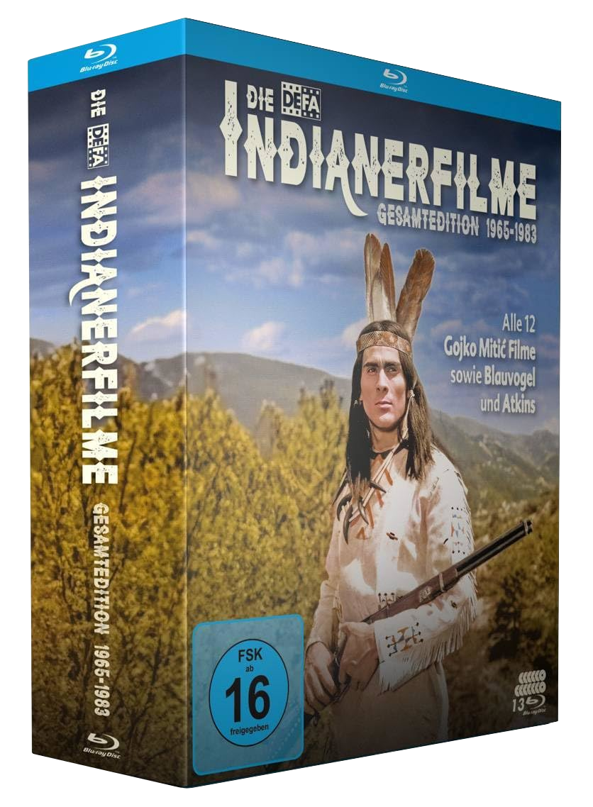 Die DEFA-Indianerfilme Gesamtedition  (13 Blu-rays)